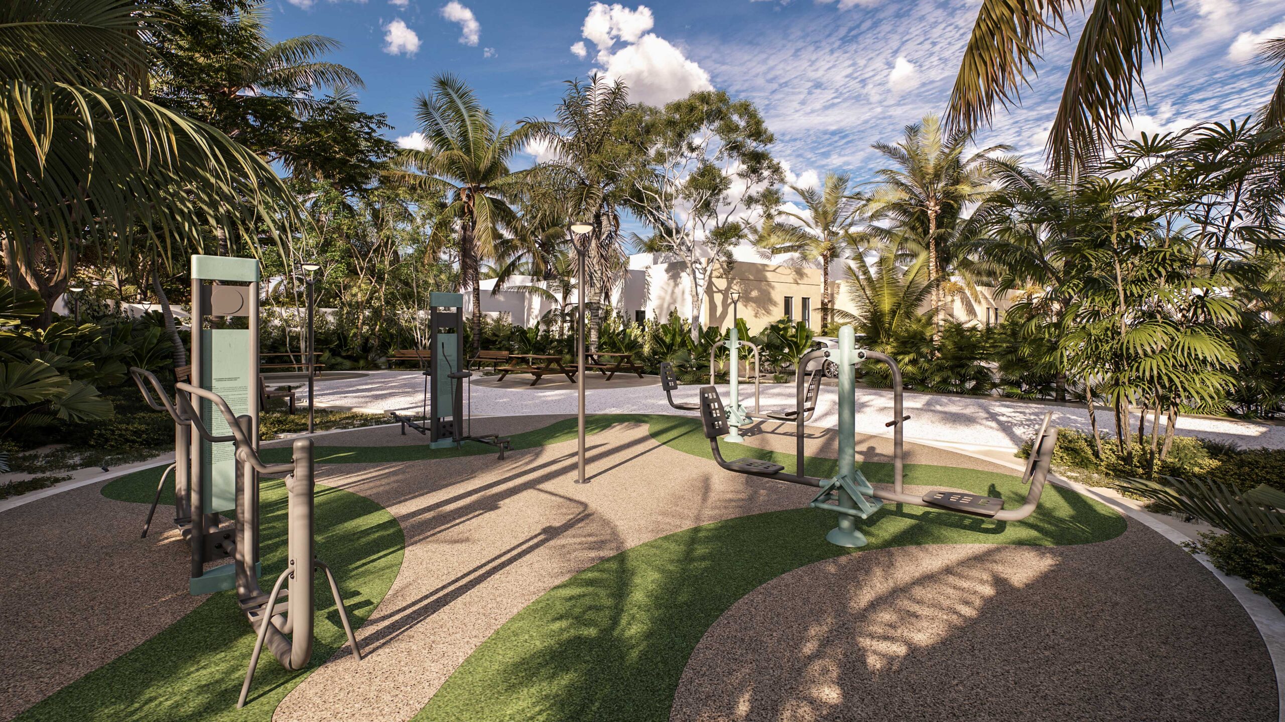 Puerto Dorado - Zona Vitalidad y Jardín Oasis