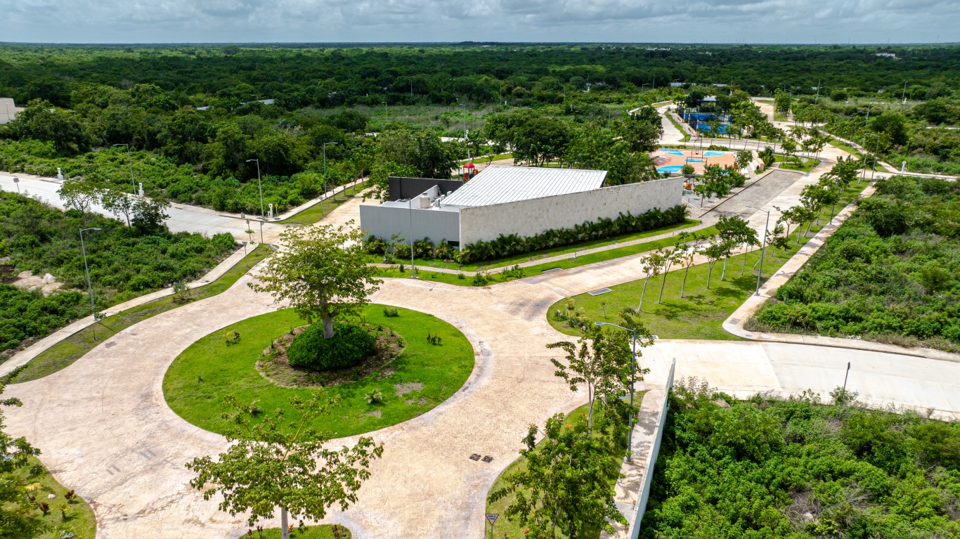 Glorieta Ceiba (vista aerea)
